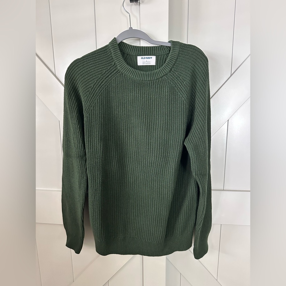 Old navy mens cotton crewneck sweater - size small